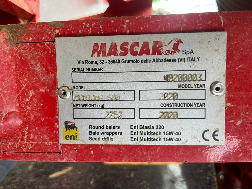 Mascar Montana 600 - Seed drill: picture 3 Mascar Montana 600 - Seed drill: picture 3