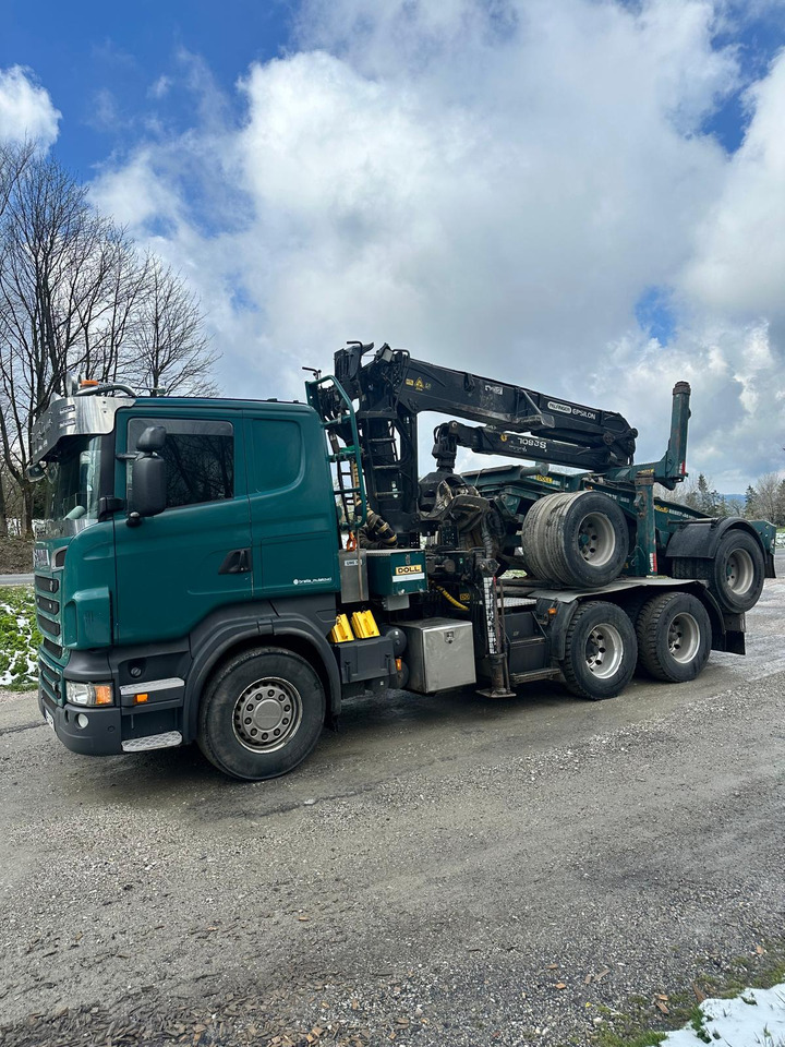 SCANIA R620 - Timber truck, Crane truck: picture 2 SCANIA R620 - Timber truck, Crane truck: picture 2
