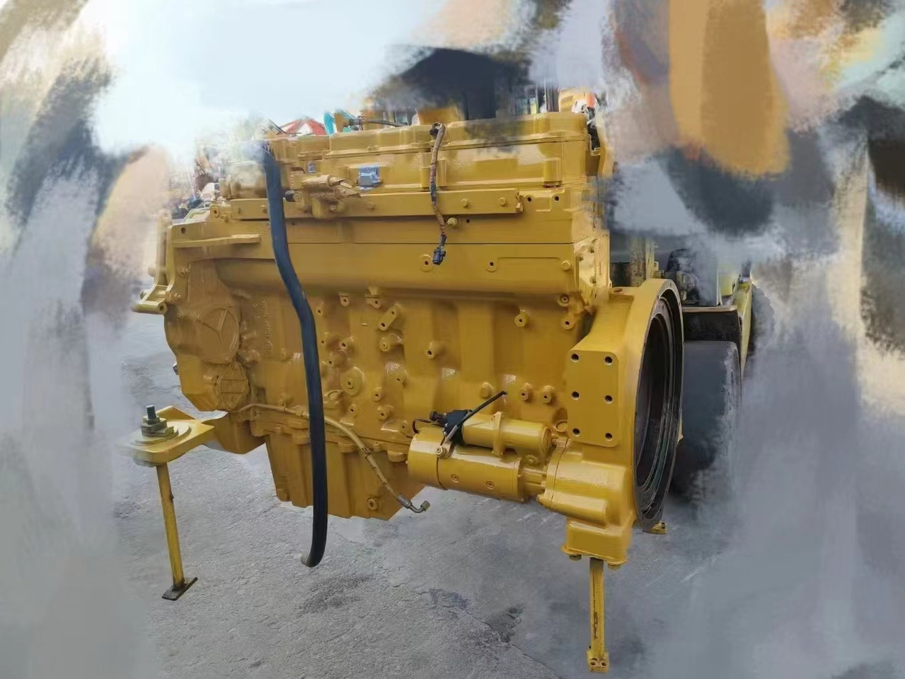 CATERPILLAR 3176 - Engine for Excavator: picture 1 CATERPILLAR 3176 - Engine for Excavator: picture 1