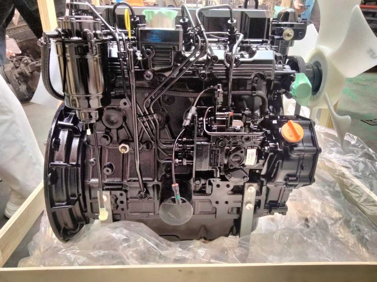 YANMAR 4TNE98 - Engine for Excavator: picture 3 YANMAR 4TNE98 - Engine for Excavator: picture 3