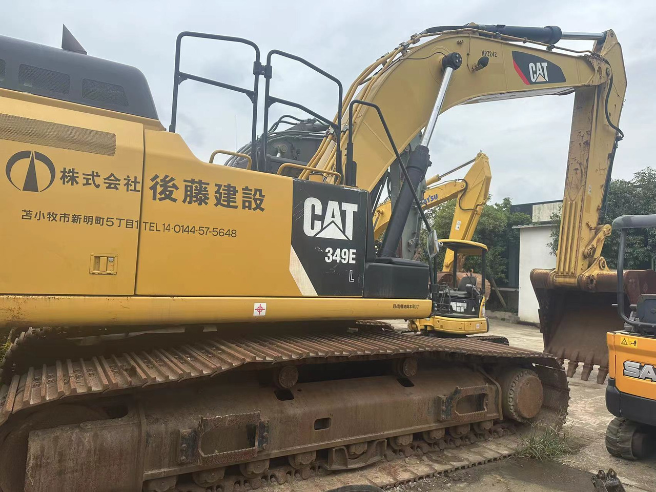 CATERPILLAR 349E - Crawler excavator: picture 1 CATERPILLAR 349E - Crawler excavator: picture 1