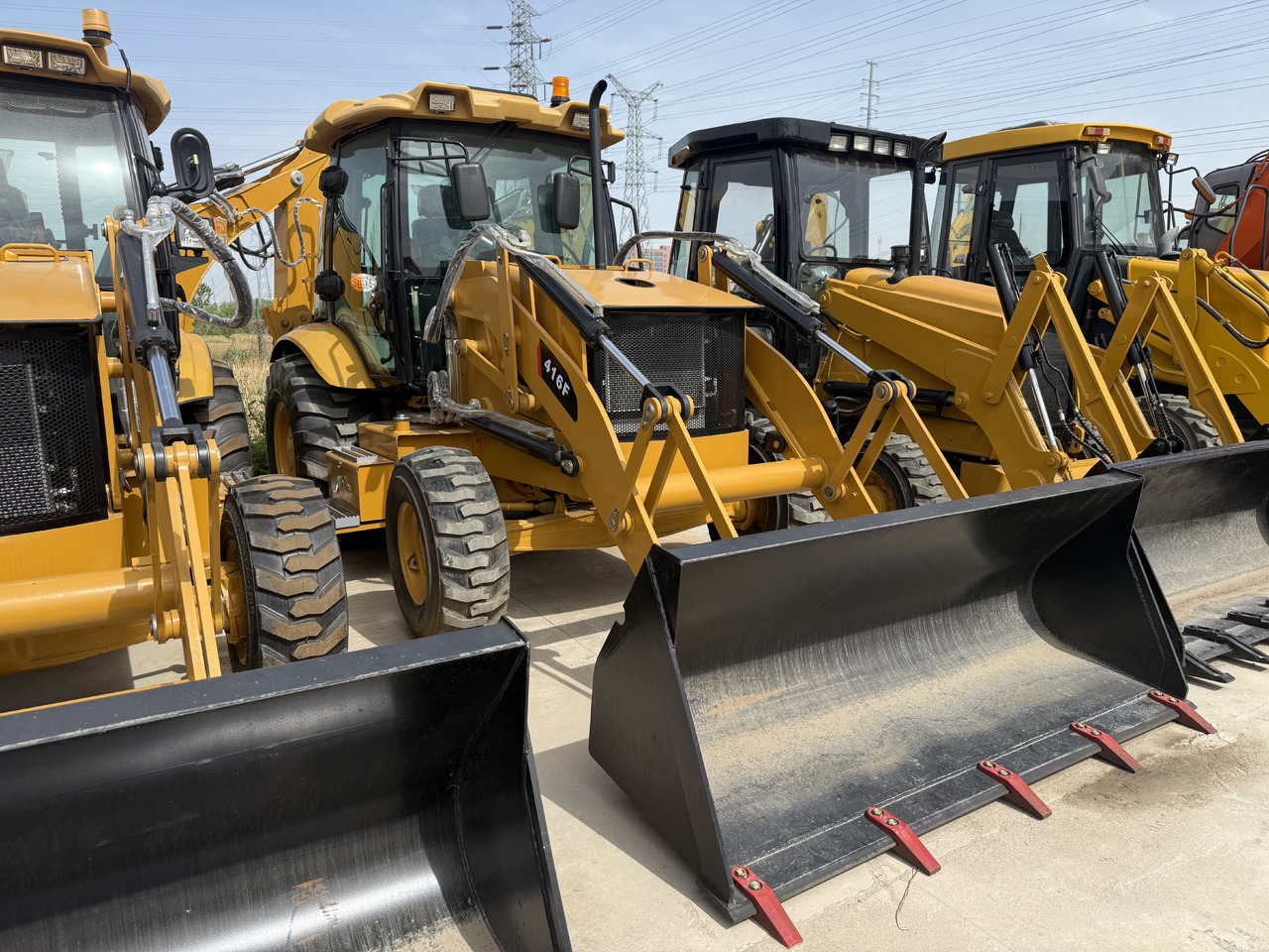 CATERPILLAR 416F - Backhoe loader: picture 2 CATERPILLAR 416F - Backhoe loader: picture 2