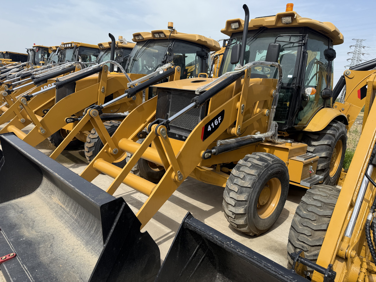 CATERPILLAR 416F - Backhoe loader: picture 3 CATERPILLAR 416F - Backhoe loader: picture 3