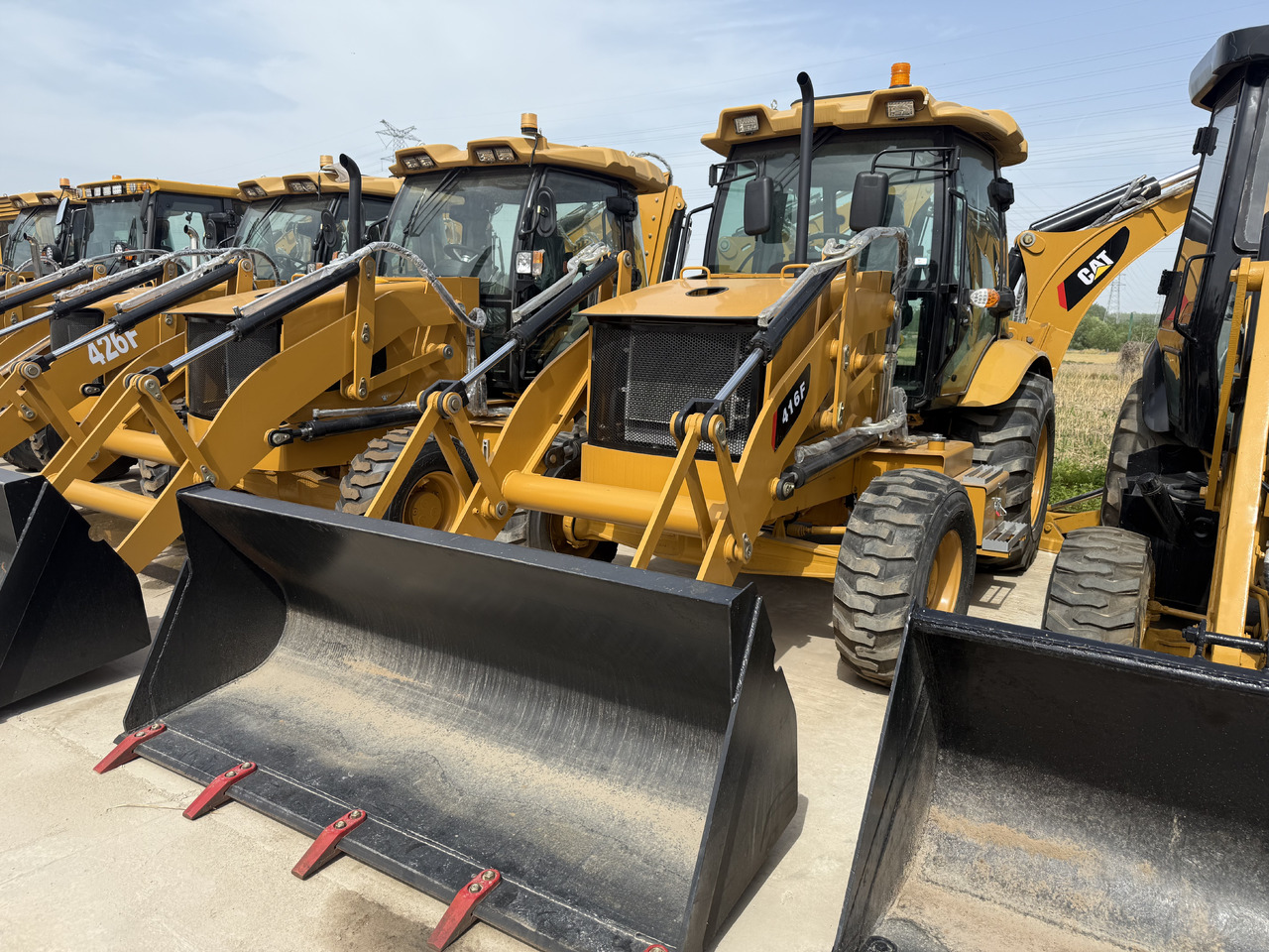 CATERPILLAR 416F - Backhoe loader: picture 1 CATERPILLAR 416F - Backhoe loader: picture 1