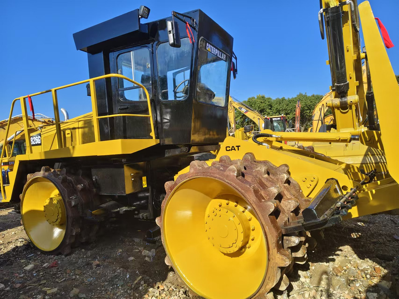 CATERPILLAR 826G - Road roller: picture 4 CATERPILLAR 826G - Road roller: picture 4