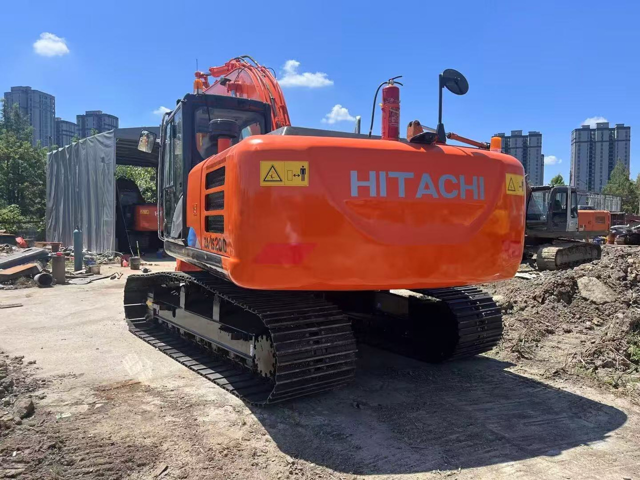 HITACHI ZX200-5G - Crawler excavator: picture 3 HITACHI ZX200-5G - Crawler excavator: picture 3