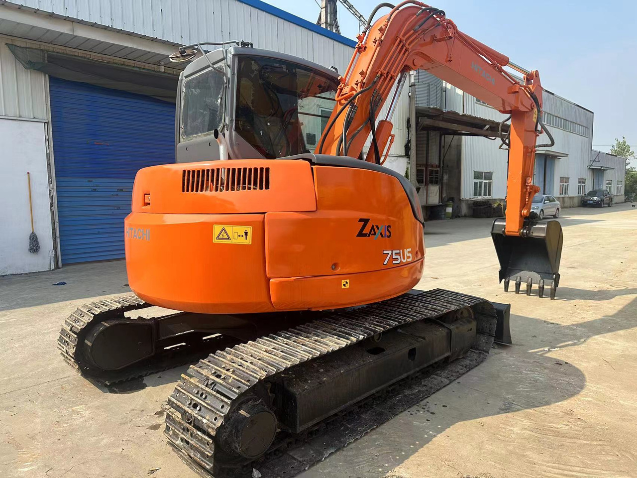 HITACHI ZX75 - Crawler excavator: picture 3 HITACHI ZX75 - Crawler excavator: picture 3