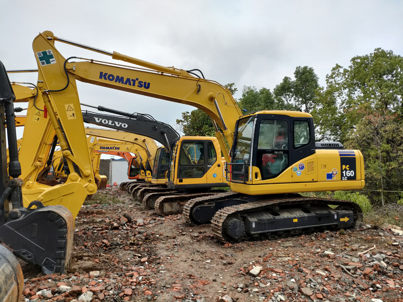 KOMATSU PC160-7 - Crawler excavator: picture 2 KOMATSU PC160-7 - Crawler excavator: picture 2