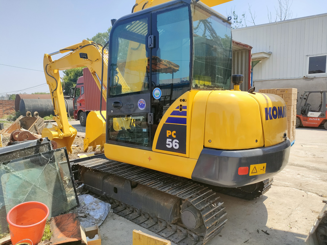 KOMATSU PC56-7 - Crawler excavator: picture 3 KOMATSU PC56-7 - Crawler excavator: picture 3