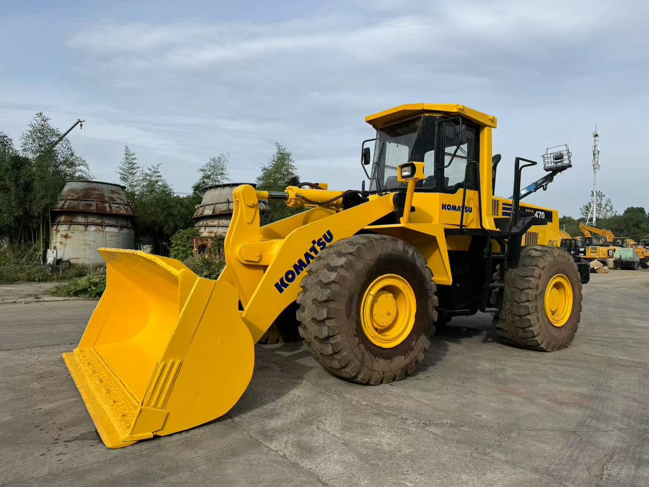 KOMATSU WA470-3 - Wheel loader: picture 2 KOMATSU WA470-3 - Wheel loader: picture 2