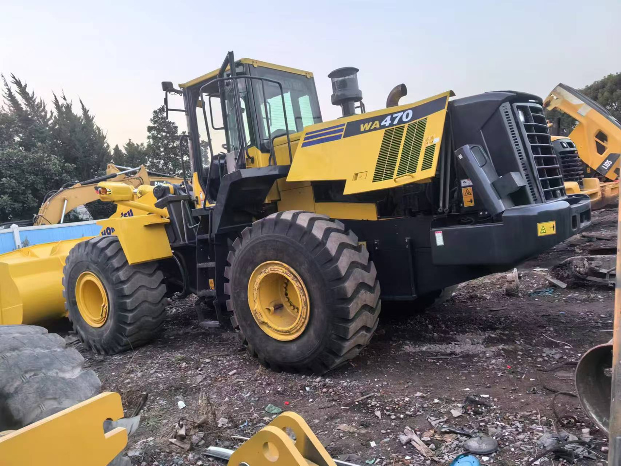 KOMATSU WA470-6 - Wheel loader: picture 4 KOMATSU WA470-6 - Wheel loader: picture 4