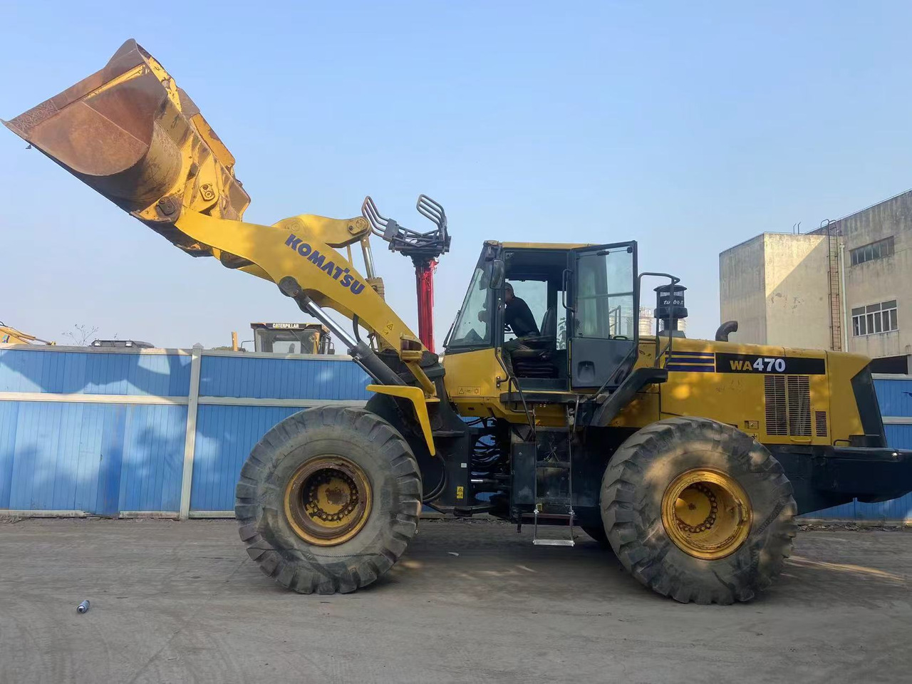 KOMATSU WA470-6 - Wheel loader: picture 1 KOMATSU WA470-6 - Wheel loader: picture 1