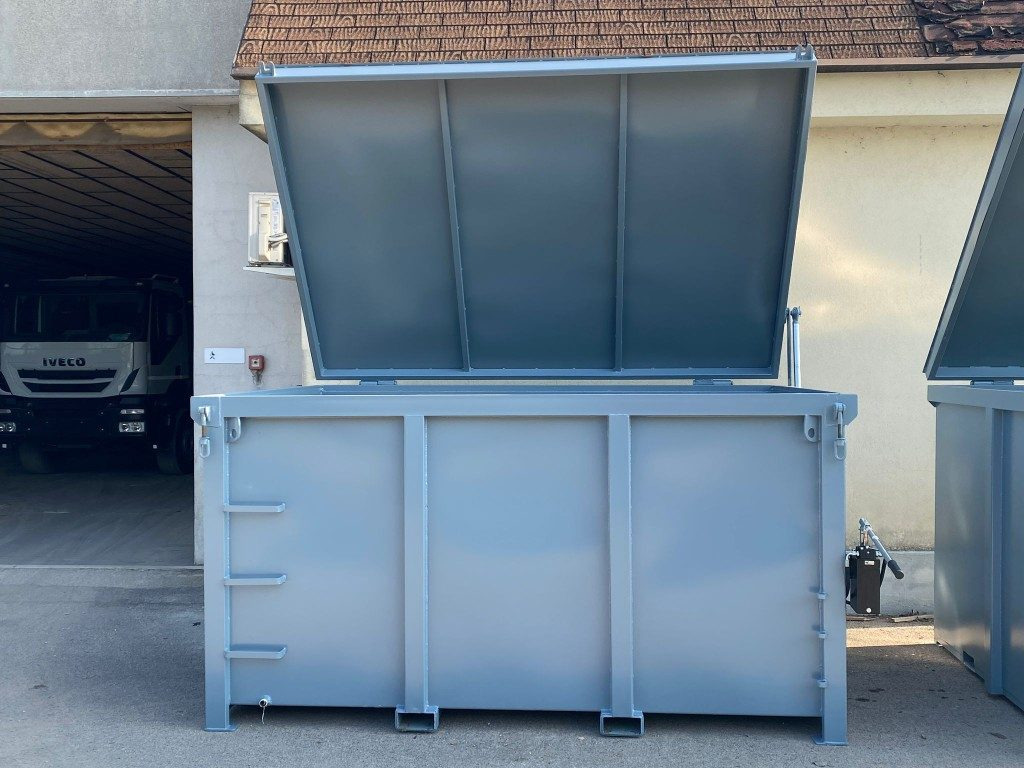 CONTAINER SCARRABILE NUOVO CON COPERCHIO - Roll-off container: picture 2 CONTAINER SCARRABILE NUOVO CON COPERCHIO - Roll-off container: picture 2