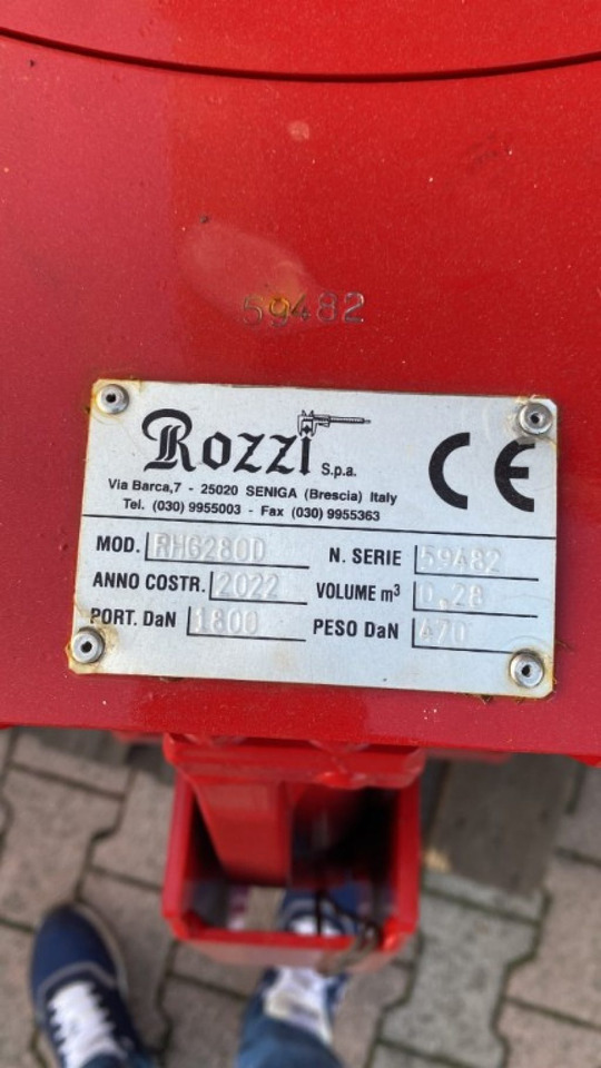 POLIPO MARCA ROZZI A 6 PALE PIU ROTORE ROZZI - Grapple: picture 2 POLIPO MARCA ROZZI A 6 PALE PIU ROTORE ROZZI - Grapple: picture 2