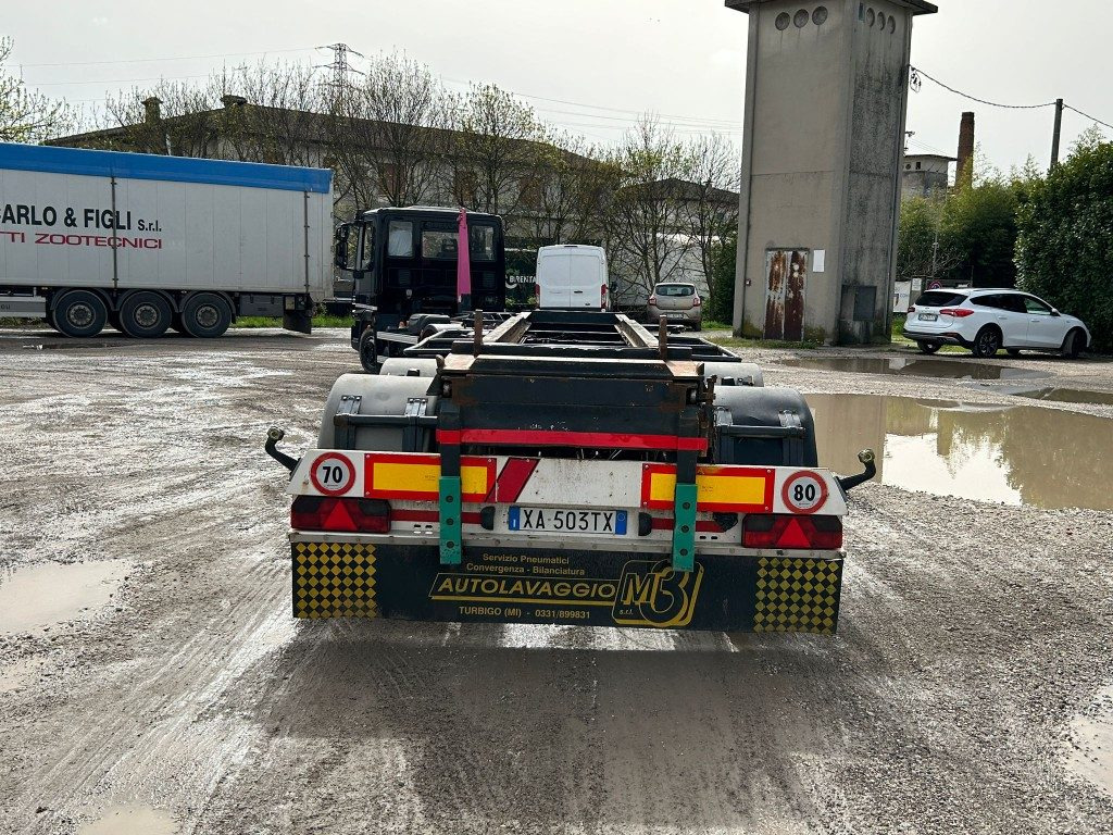 ZORZI RIMORCHIO ZORZI 26R070 SCARRABILE BALESTRATO - Roll-off/ Skip trailer: picture 4 ZORZI RIMORCHIO ZORZI 26R070 SCARRABILE BALESTRATO - Roll-off/ Skip trailer: picture 4