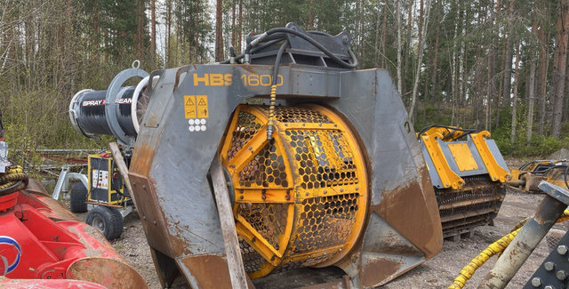 Hartl HBS1600 - Sorting bucket for Construction machinery: picture 1 Hartl HBS1600 - Sorting bucket for Construction machinery: picture 1