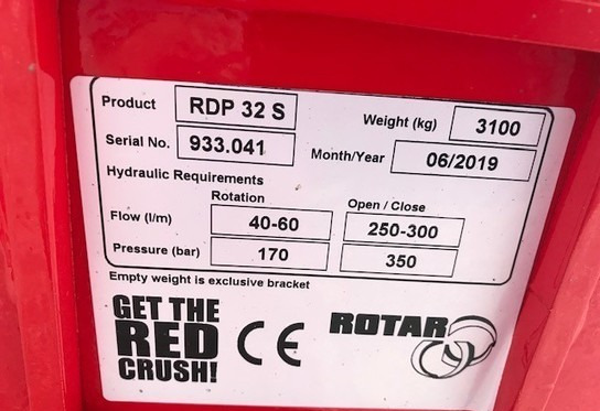 Rotar RDP32S-Iisalmi - Demolition shears for Construction machinery: picture 3 Rotar RDP32S-Iisalmi - Demolition shears for Construction machinery: picture 3