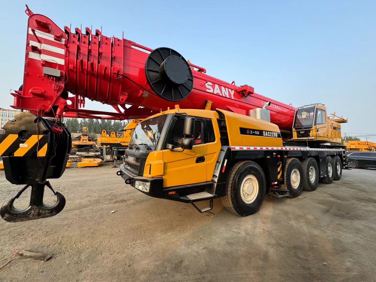 SANY SAC220 200TON 220 ton Truck CRANE all terrain crane - All terrain crane: picture 1 SANY SAC220 200TON 220 ton Truck CRANE all terrain crane - All terrain crane: picture 1