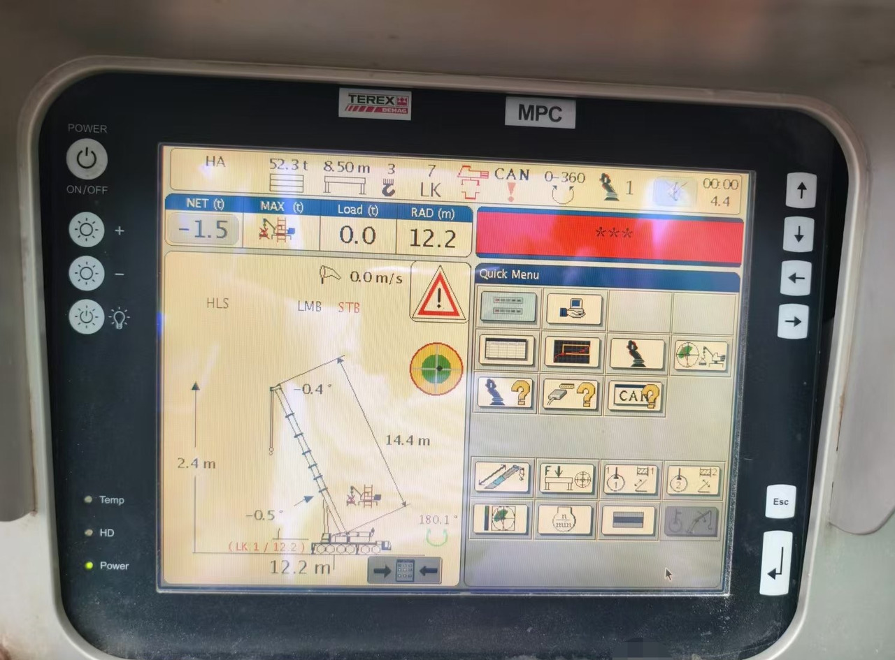 Mobile crane TEREX AC300 AC250 300 ton terex truck crane: picture 9