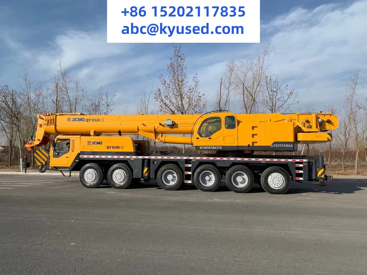 XCMG QY100K - Mobile crane: picture 3 XCMG QY100K - Mobile crane: picture 3