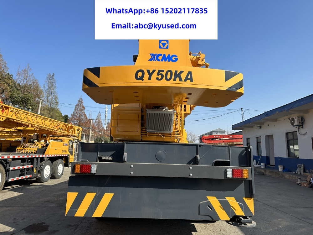 XCMG QY50KA XCT50 QY50KC QY55KC 55TON 50TON 25TON 35TON QY70KC 70TON XCT80 80TON - Mobile crane: picture 3 XCMG QY50KA XCT50 QY50KC QY55KC 55TON 50TON 25TON 35TON QY70KC 70TON XCT80 80TON - Mobile crane: picture 3