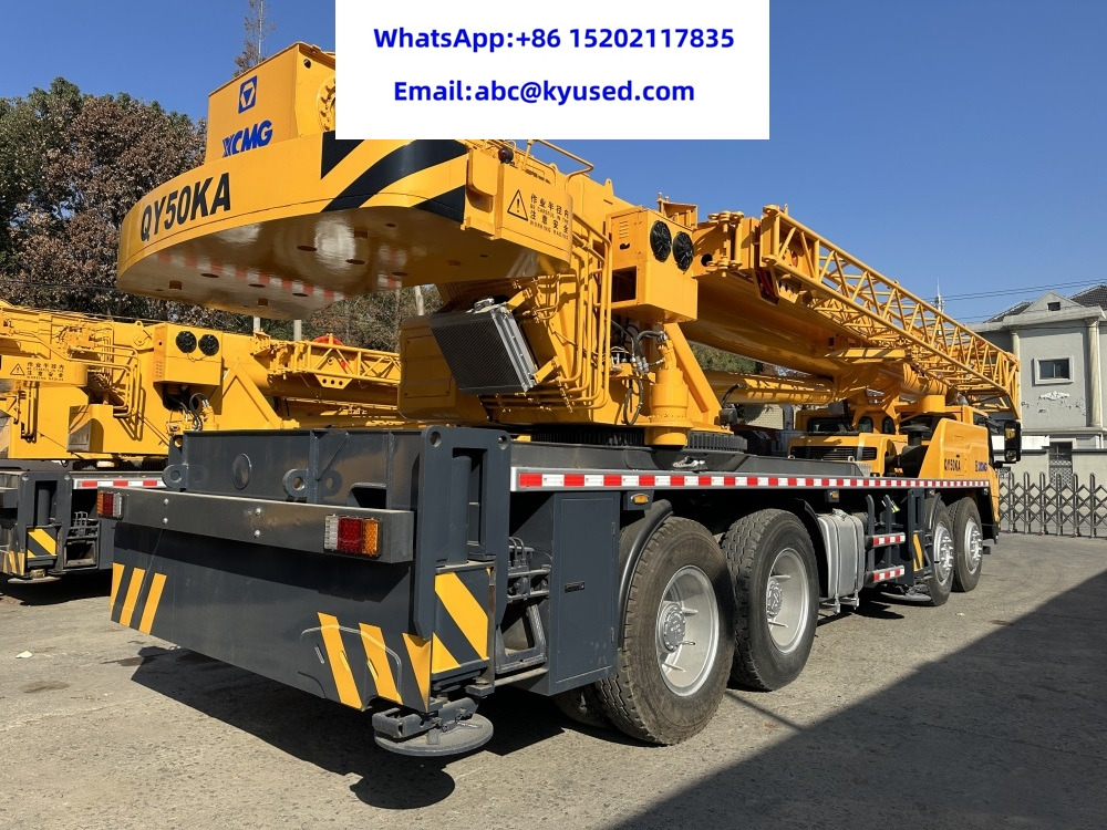 XCMG QY50KA XCT50 QY50KC QY55KC 55TON 50TON 25TON 35TON QY70KC 70TON XCT80 80TON - Mobile crane: picture 4 XCMG QY50KA XCT50 QY50KC QY55KC 55TON 50TON 25TON 35TON QY70KC 70TON XCT80 80TON - Mobile crane: picture 4