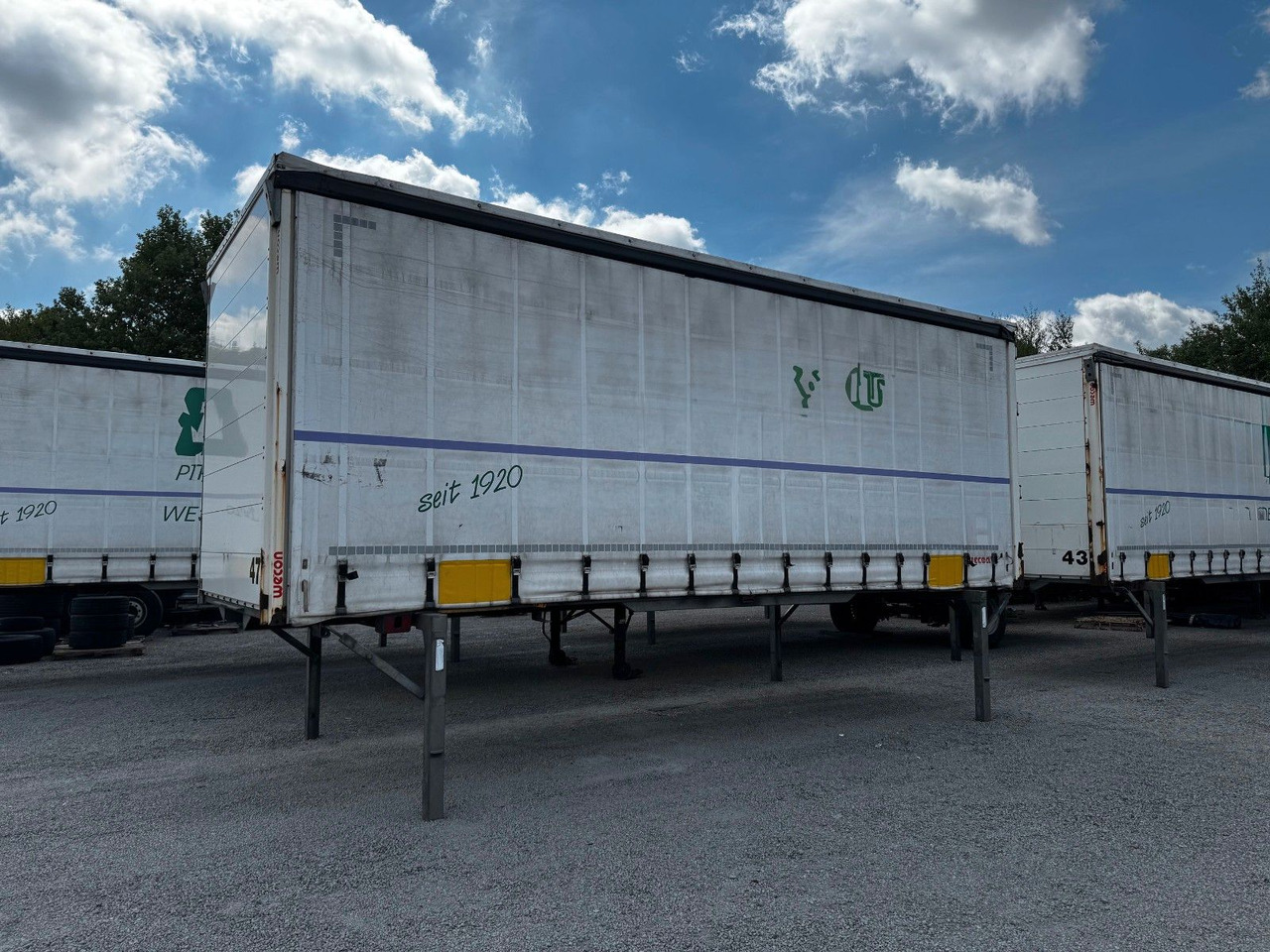 Wecon 5x Wechselpritschen Schiebeplane/Bordwand WP745S - Curtainside swap body: picture 1 Wecon 5x Wechselpritschen Schiebeplane/Bordwand WP745S - Curtainside swap body: picture 1