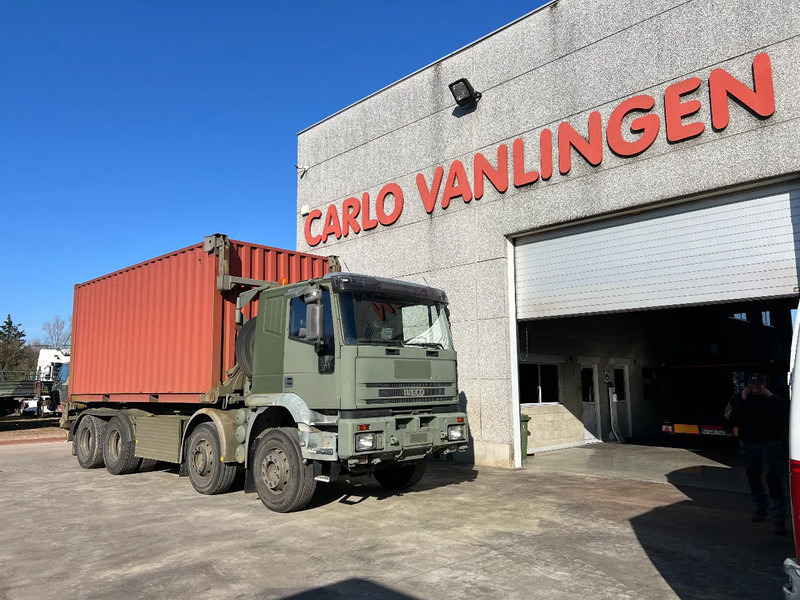 Iveco Eurotrakker 410 (3x in Stock) - Container transporter/ Swap body truck: picture 1 Iveco Eurotrakker 410 (3x in Stock) - Container transporter/ Swap body truck: picture 1