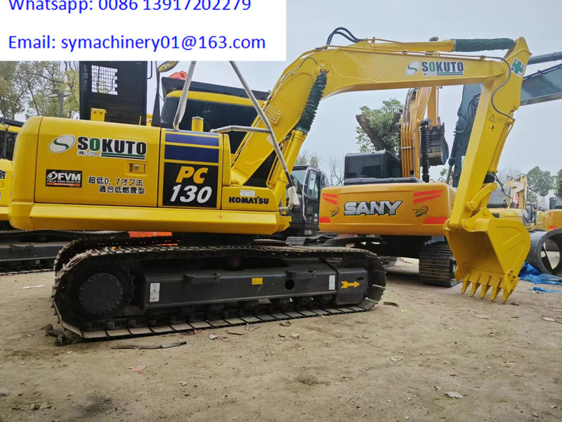 Komatsu PC130 - Crawler excavator: picture 1 Komatsu PC130 - Crawler excavator: picture 1