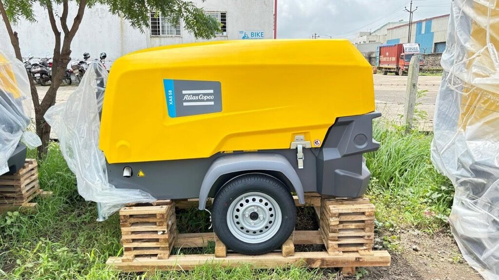 New Atlas Copco XAS 58 mobile compressor - Air compressor: picture 1 New Atlas Copco XAS 58 mobile compressor - Air compressor: picture 1