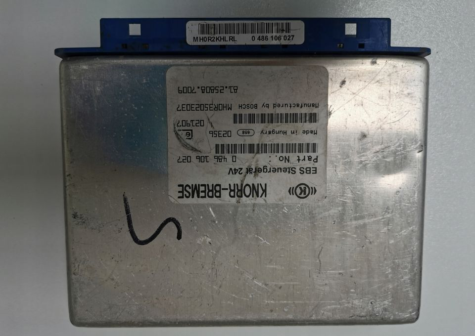 Moduł sterownik komputer EBS Man TGX 81.25808-7009 - ECU for Truck: picture 1 Moduł sterownik komputer EBS Man TGX 81.25808-7009 - ECU for Truck: picture 1