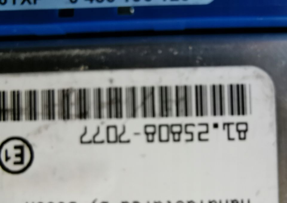 Moduł sterownik komputer EBS Man TGX 81.25808-7077 - ECU for Truck: picture 3 Moduł sterownik komputer EBS Man TGX 81.25808-7077 - ECU for Truck: picture 3