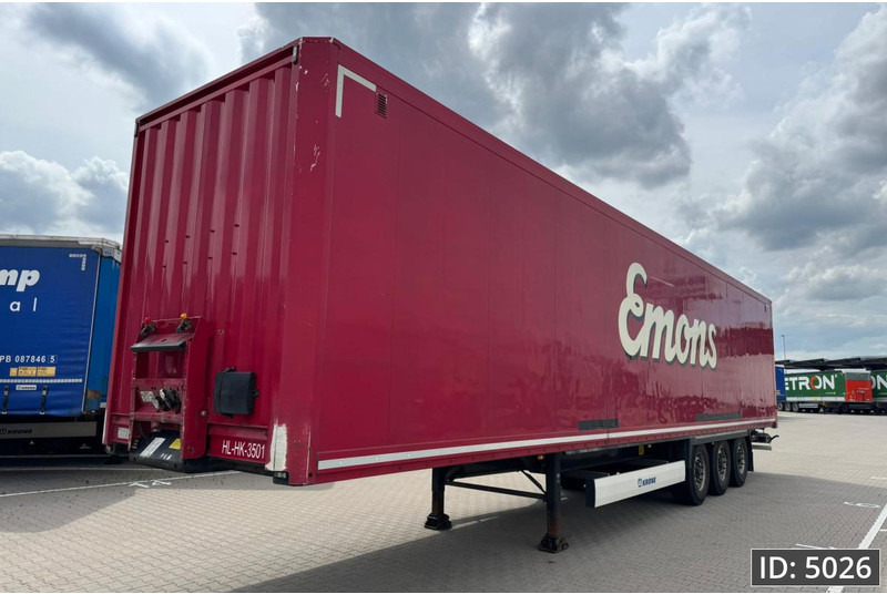 Krone SD / Disk brakes / Double stock - Closed box semi-trailer: picture 1 Krone SD / Disk brakes / Double stock - Closed box semi-trailer: picture 1