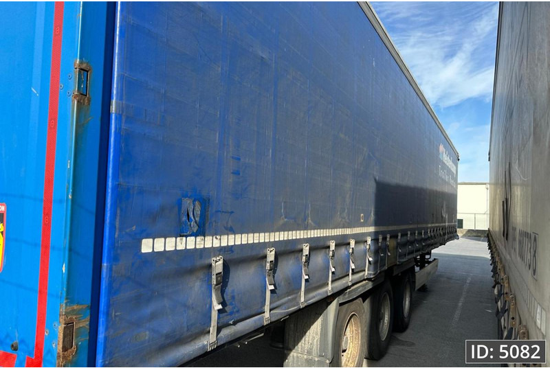 Krone SD / Drum brakes / Huckepack - Curtainsider semi-trailer: picture 4 Krone SD / Drum brakes / Huckepack - Curtainsider semi-trailer: picture 4