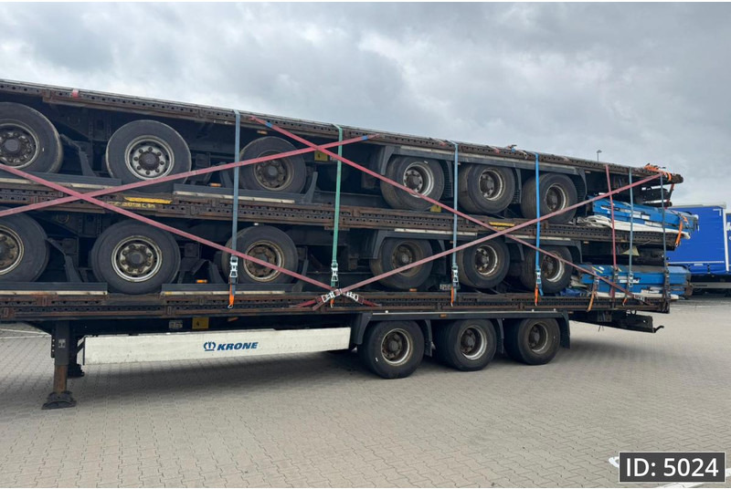 Krone SD / Stack 5x mega / BPW Drum - Curtainsider semi-trailer: picture 2 Krone SD / Stack 5x mega / BPW Drum - Curtainsider semi-trailer: picture 2