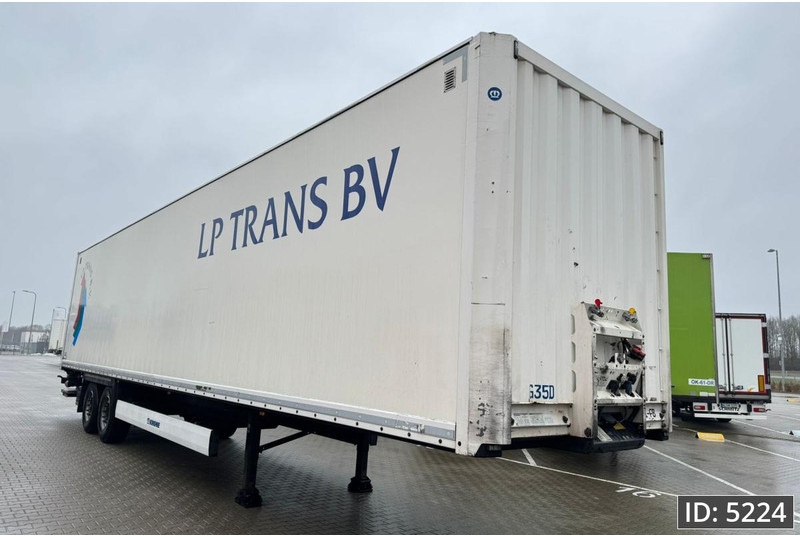 Krone SZ / 2 Axle / DHOLLANDIA - Closed box semi-trailer: picture 4 Krone SZ / 2 Axle / DHOLLANDIA - Closed box semi-trailer: picture 4