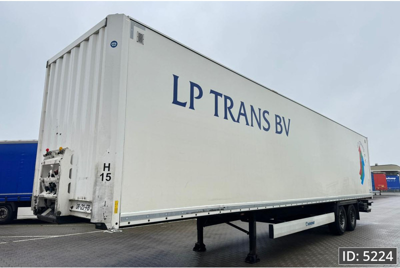 Krone SZ / 2 Axle / DHOLLANDIA - Closed box semi-trailer: picture 1 Krone SZ / 2 Axle / DHOLLANDIA - Closed box semi-trailer: picture 1