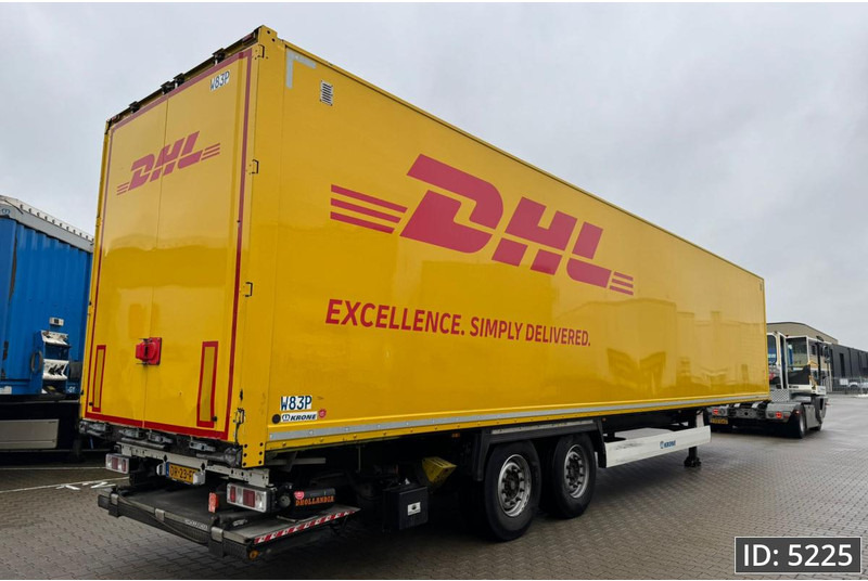 Krone SZ / 2 Axle / DHOLLANDIA - Closed box semi-trailer: picture 3 Krone SZ / 2 Axle / DHOLLANDIA - Closed box semi-trailer: picture 3