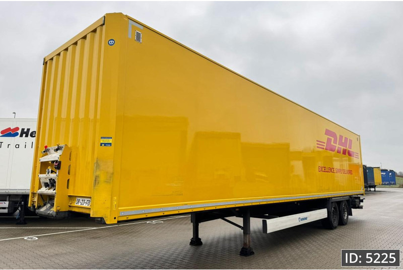 Krone SZ / 2 Axle / DHOLLANDIA - Closed box semi-trailer: picture 1 Krone SZ / 2 Axle / DHOLLANDIA - Closed box semi-trailer: picture 1