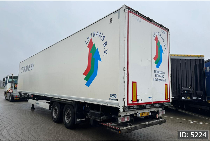 Krone SZ / 2 Axle / DHOLLANDIA - Closed box semi-trailer: picture 2 Krone SZ / 2 Axle / DHOLLANDIA - Closed box semi-trailer: picture 2