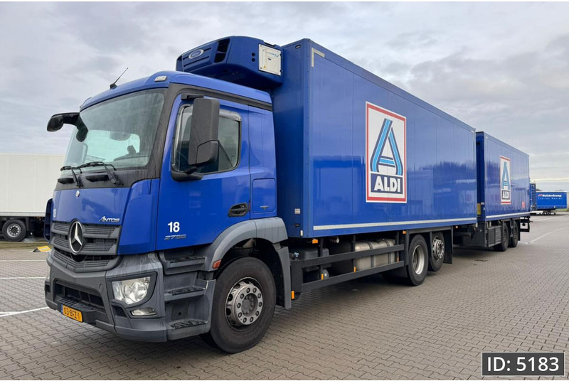 Mercedes-Benz Antos 2736 Day Cab, Euro 6, + Schmitz / Durchladbar / Carrier / 92m3 - Refrigerated truck: picture 1 Mercedes-Benz Antos 2736 Day Cab, Euro 6, + Schmitz / Durchladbar / Carrier / 92m3 - Refrigerated truck: picture 1