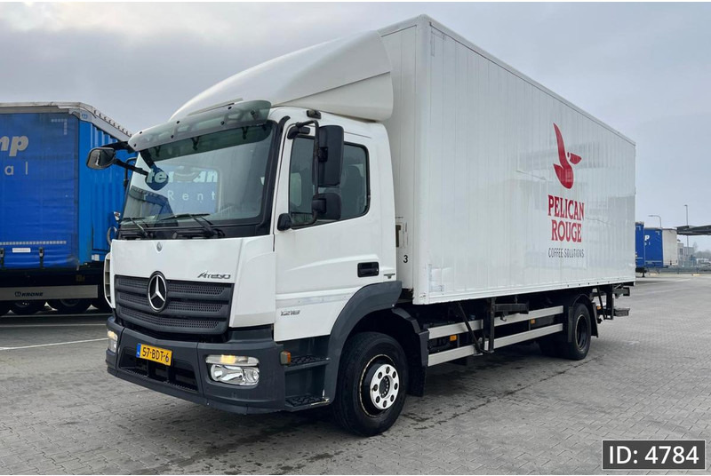 Mercedes-Benz Atego 1218 Day Cab, Euro 5, BDF / Automatic / standklima / DHOLLANDIA 2000KG - Container transporter/ Swap body truck: picture 4 Mercedes-Benz Atego 1218 Day Cab, Euro 5, BDF / Automatic / standklima / DHOLLANDIA 2000KG - Container transporter/ Swap body truck: picture 4