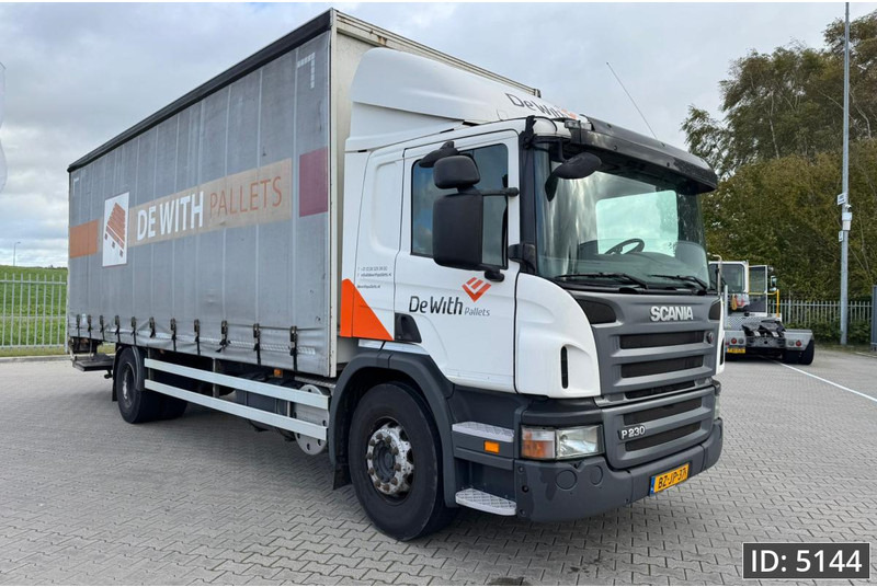 Scania P230 Day Cab, Euro 5, / Manual / 750x248x260 / DHOLLANDIA - Curtain side truck: picture 4 Scania P230 Day Cab, Euro 5, / Manual / 750x248x260 / DHOLLANDIA - Curtain side truck: picture 4