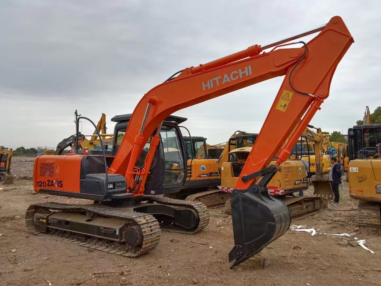 HITACHI ZX120 Excavator Click Here for Discount - Crawler excavator: picture 2 HITACHI ZX120 Excavator Click Here for Discount - Crawler excavator: picture 2