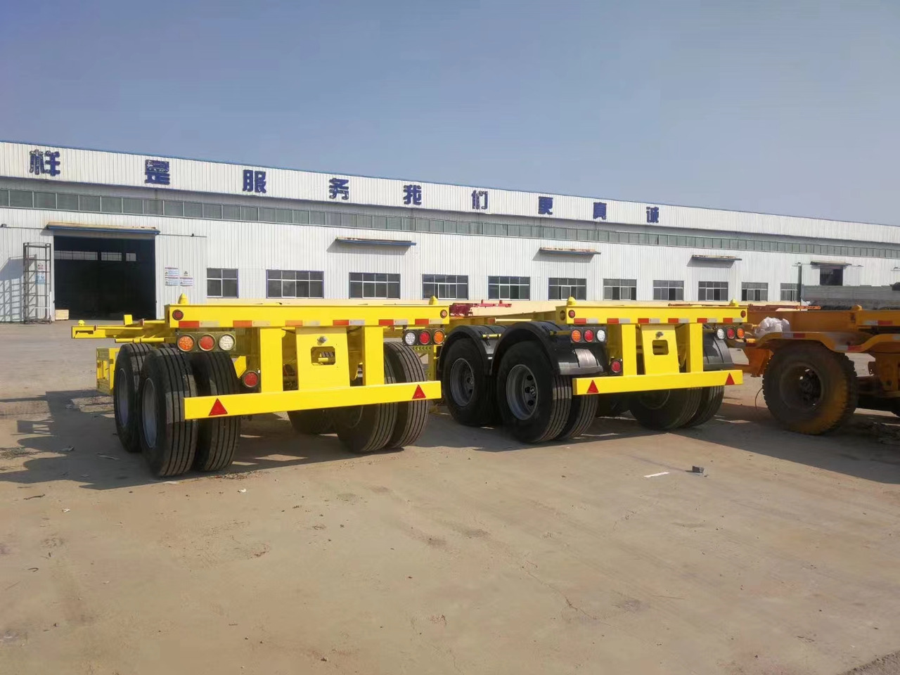 Toffs Semi-Trailer Plate Support Customization Five-year Warranty - Container transporter/ Swap body semi-trailer: picture 4 Toffs Semi-Trailer Plate Support Customization Five-year Warranty - Container transporter/ Swap body semi-trailer: picture 4