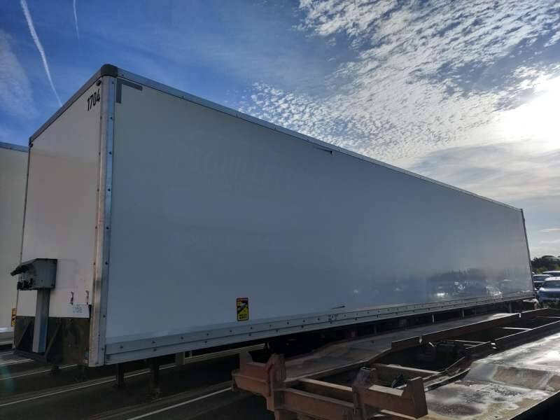Semi-remorque 2 Essieux 27 TONNES FRET AERIEN 2 PORTES AR - Closed box semi-trailer: picture 1 Semi-remorque 2 Essieux 27 TONNES FRET AERIEN 2 PORTES AR - Closed box semi-trailer: picture 1