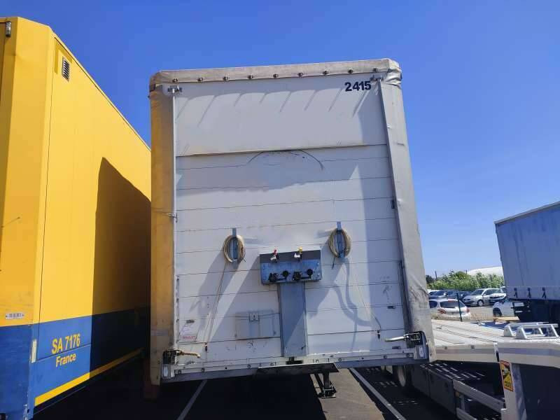 Semi-remorque 3 Essieux 38 TONNES 2 PORTES AR REHAUSSABLE BI ATTELAGE - Curtainsider semi-trailer: picture 1 Semi-remorque 3 Essieux 38 TONNES 2 PORTES AR REHAUSSABLE BI ATTELAGE - Curtainsider semi-trailer: picture 1