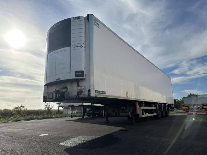 Semi-remorque 3 Essieux 38 TONNES CAISSE LAMBERET GROUPE CARRIER VECTOR 1550 - Refrigerated semi-trailer: picture 2 Semi-remorque 3 Essieux 38 TONNES CAISSE LAMBERET GROUPE CARRIER VECTOR 1550 - Refrigerated semi-trailer: picture 2