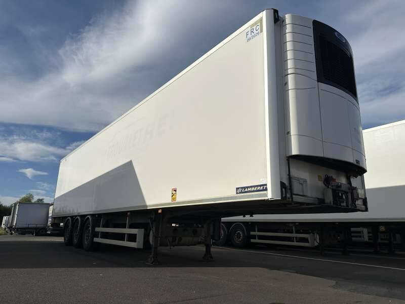 Semi-remorque 3 Essieux 38 TONNES CAISSE LAMBERET GROUPE CARRIER VECTOR 1550 - Refrigerated semi-trailer: picture 1 Semi-remorque 3 Essieux 38 TONNES CAISSE LAMBERET GROUPE CARRIER VECTOR 1550 - Refrigerated semi-trailer: picture 1
