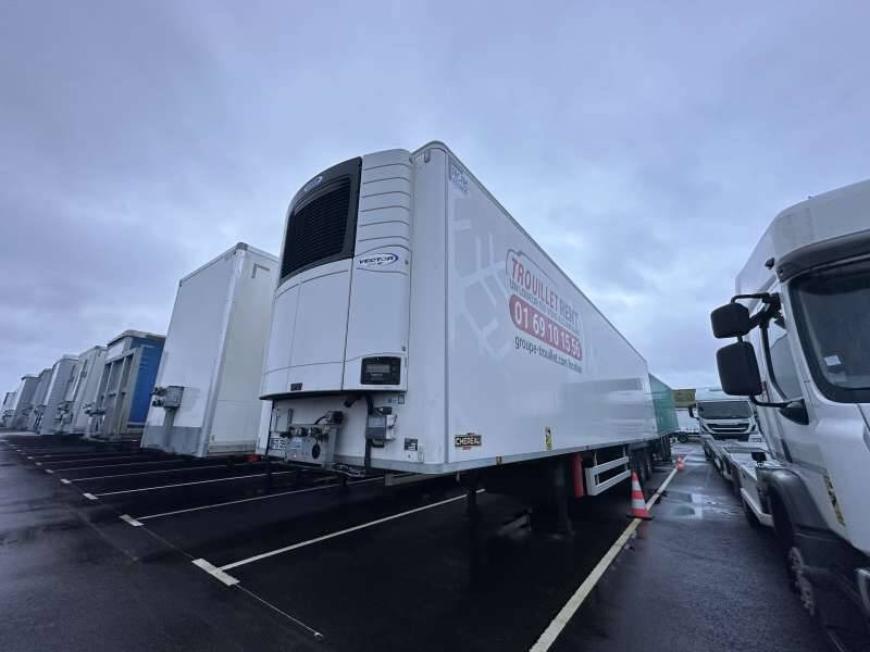 Semi-remorque 3 Essieux 38 TONNES HAYON CAISSE CHEREAU GROUPE CARRIER VECTOR 1950 MT DOUBLE PLANCHER - Refrigerated semi-trailer: picture 4 Semi-remorque 3 Essieux 38 TONNES HAYON CAISSE CHEREAU GROUPE CARRIER VECTOR 1950 MT DOUBLE PLANCHER - Refrigerated semi-trailer: picture 4